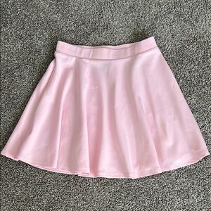 Hot Topic Pastel Pink Skater Skirt